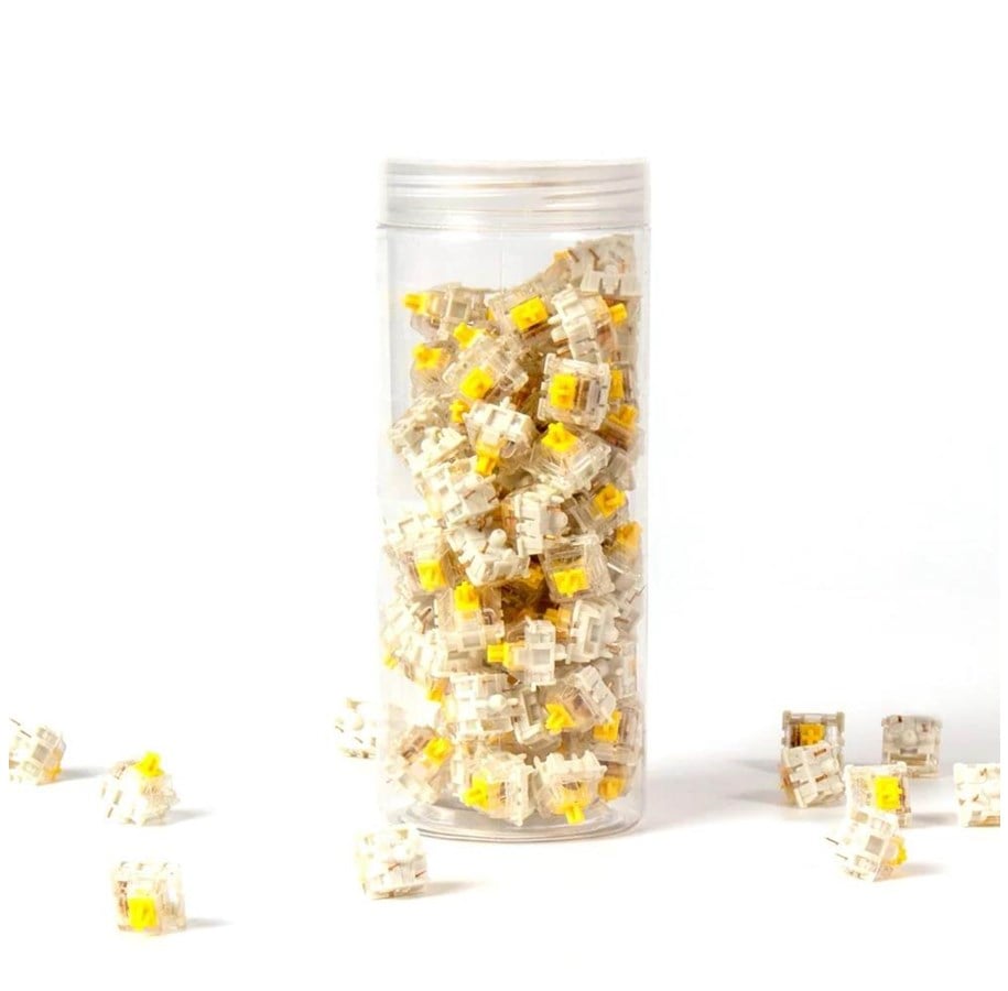 Systemzubehör - Keychron Switch set - Gateron Silent Yellow Switch set - 110pcs - G49