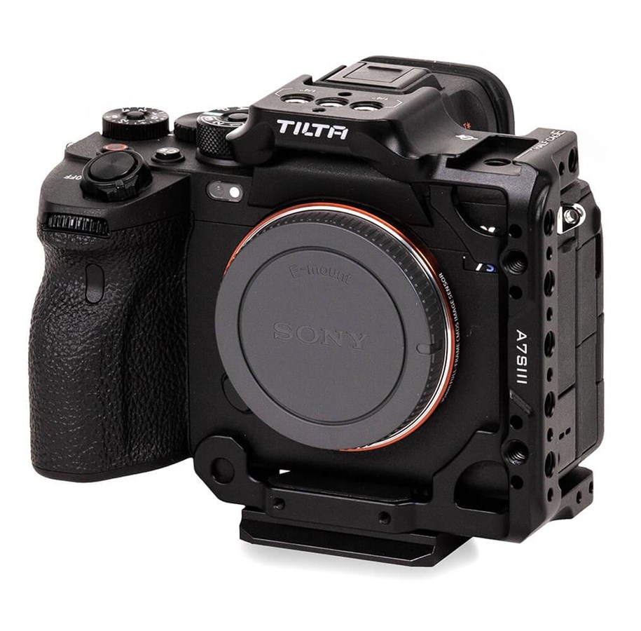 Foto & Video Zubehör - Tilta Half Camera Cage for Sony a7siii Black - TA-T18-HCC-B