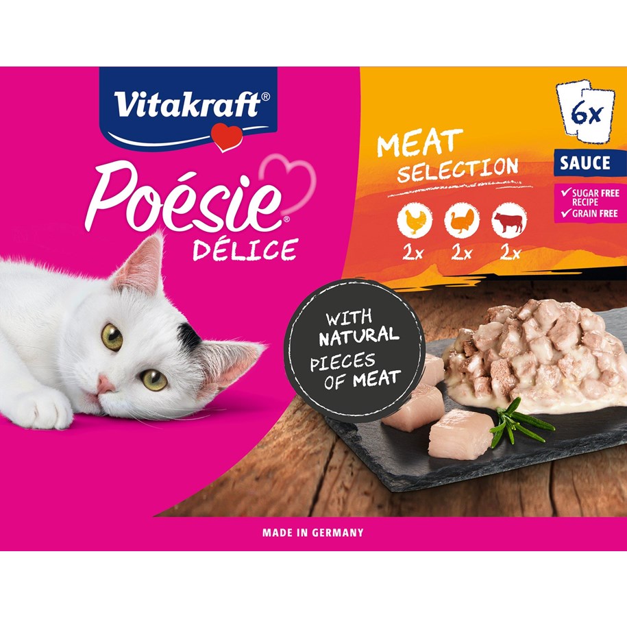 Katzen - Vitakraft vitakraft poesie delice Multipack. Fleisch - 39400