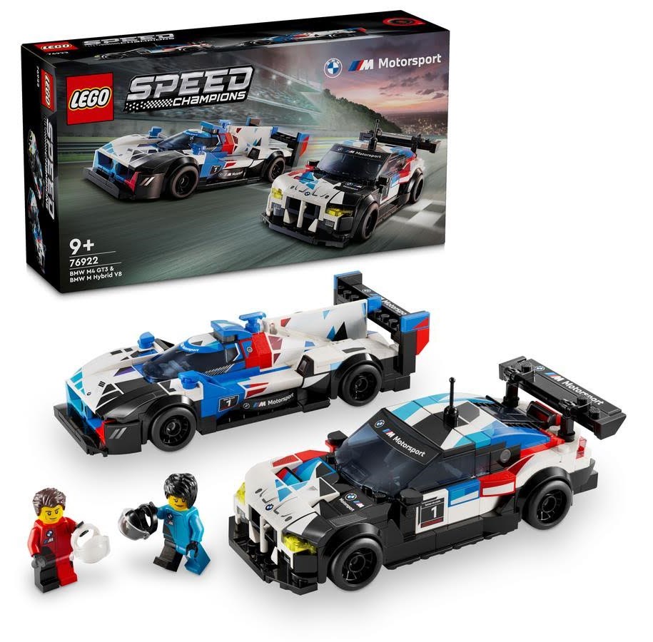 LEGO®  - LEGO Speed Champions 76922 BMW M4 GT3 & BMW M Hybrid V8 Rennwagen - 76922