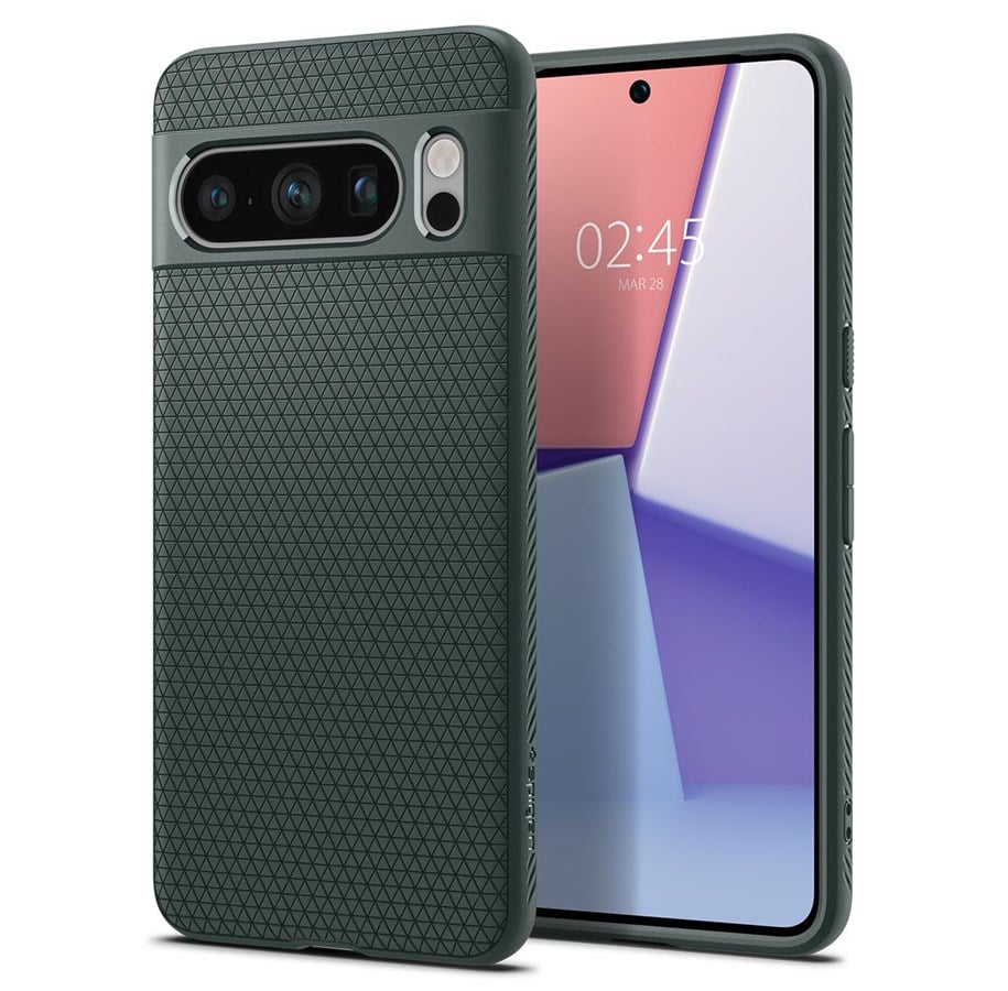 Handys - Cover & Cases - Spigen Liquid Air - abyss green - Google Pixel 8 Pro - ACS06313
