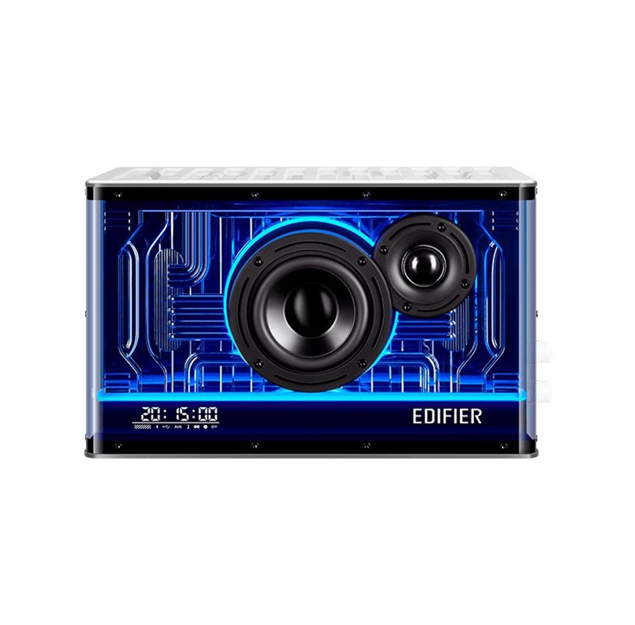 Edifier QD35 Tabletop Bluetooth Speaker with GaN charger - White