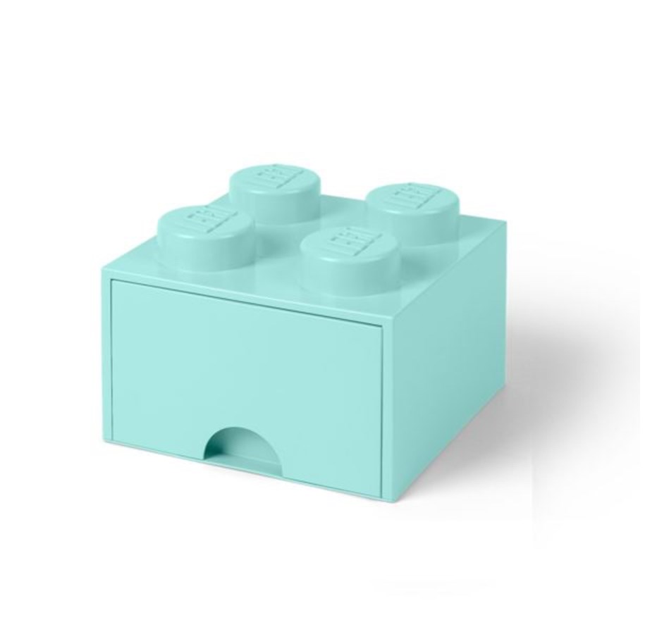 Kinderzimmer - LEGO BRICK DRAWER 4 - AQUA - 40051742