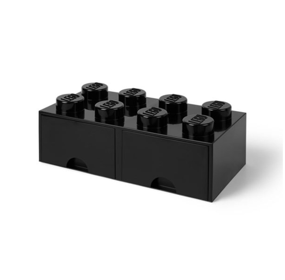 Kinderzimmer - LEGO BRICK DRAWER 8 - BLACK - 40061733