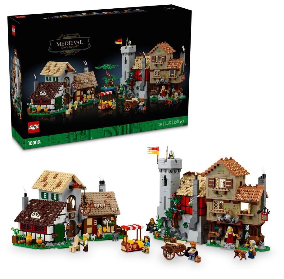 LEGO®  - LEGO Icons 10332 Mittelalterlicher Stadtplatz - 10332