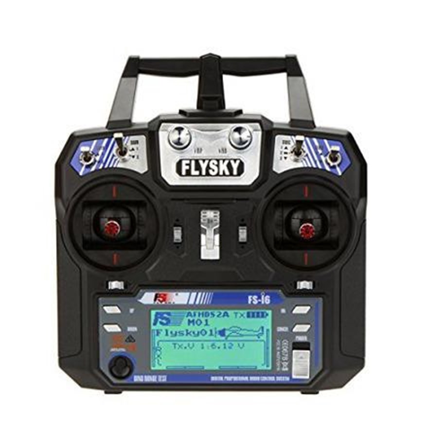 Ferngesteuert - FlySky FS-i6 + A6B transmitter + receiver set - FS-i6+ FS-i A6B