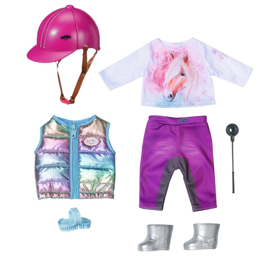 Dolls & Accessories - Baby Born Horse Riding Outfit 43cm - 836194