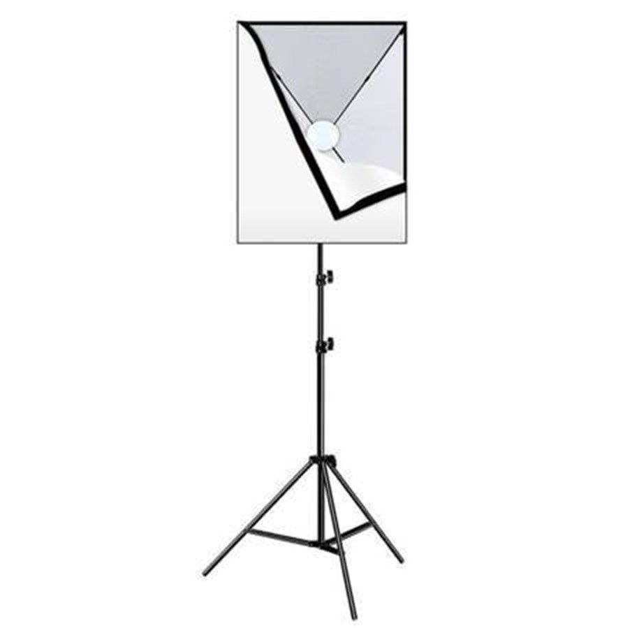 Kameras und Objektivzubehör - Puluz Studio set  softbox 50x70 cm tripod LED bulb 1 pcs PU5070EU - PU5070EU