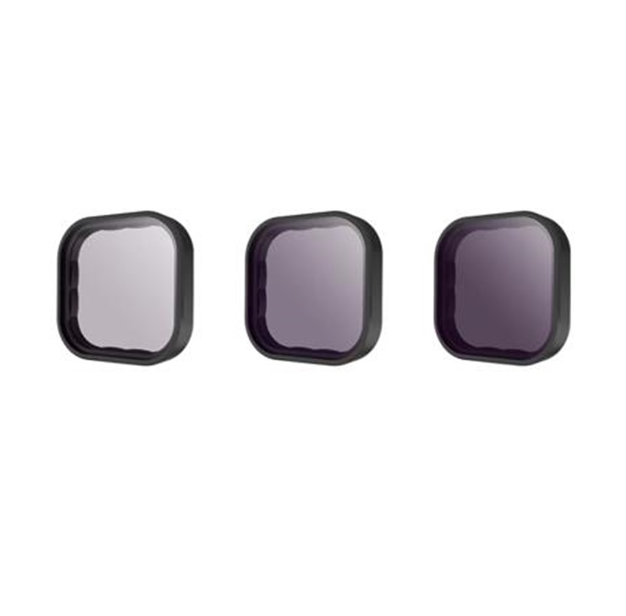 Fotofilter - TELESIN Lens filter set ND 8/16/32 Telesin for GoPro Hero 9 / Hero 10 / Hero 11 / Hero 12 (GP-FLT-902) - GP-FLT-902