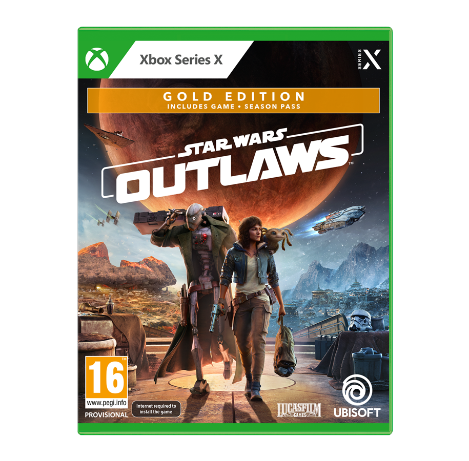 Spiele - Star Wars Outlaws (Gold Edition) - Microsoft Xbox Series X - Action - PEGI 16 - 3307216285021