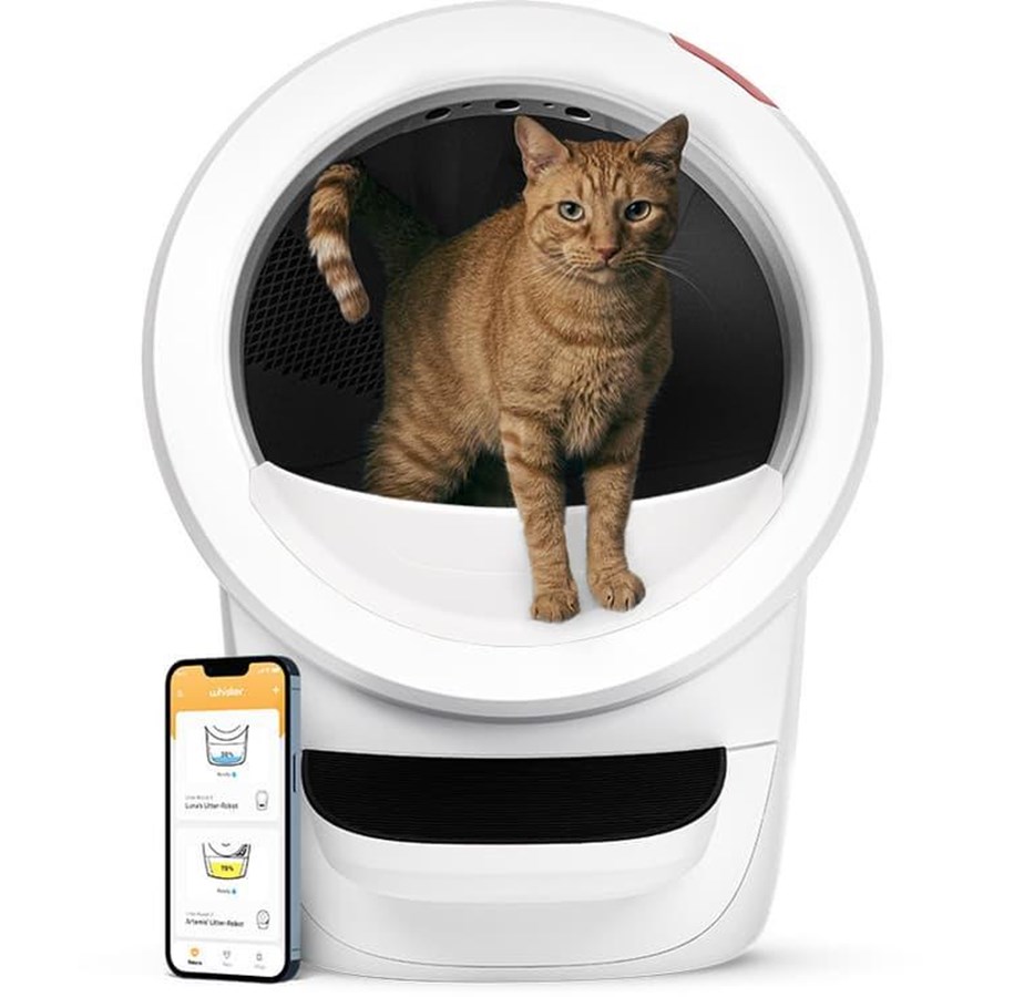 Katzen - Whisker Litter-Robot 4 Automatische Katzentoilette | Weiß - LR4-0105-00-EU
