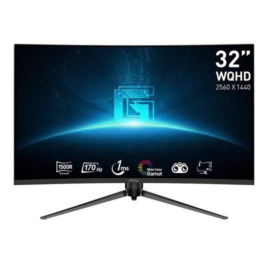 Monitor - 31.5" MSI G32CQ5P - 2560x1440 (QHD) - 170Hz - VA - G32CQ5P