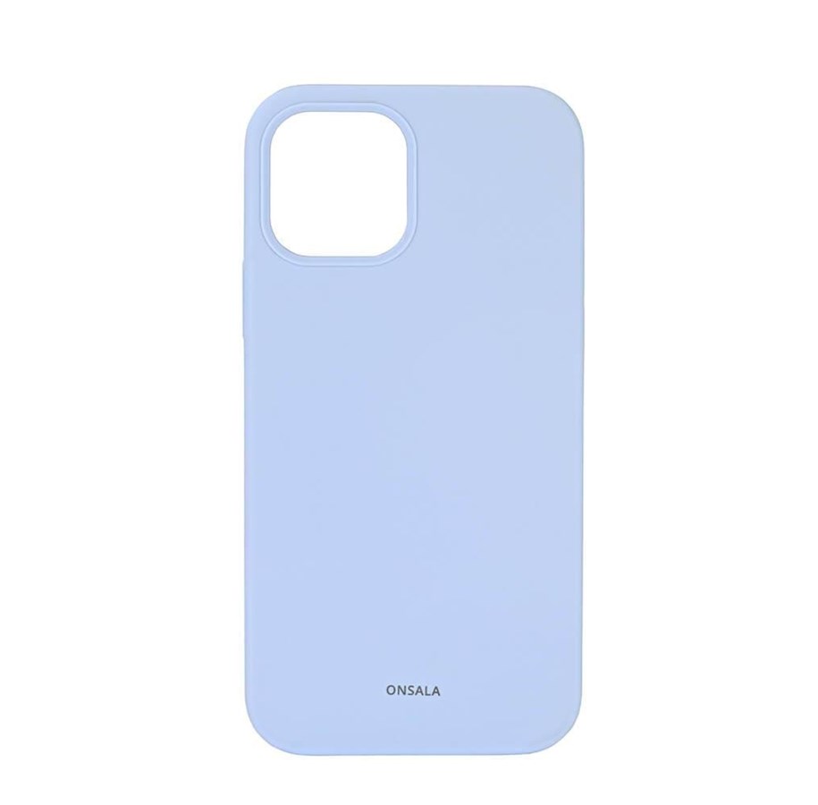 Handys - Cover & Cases - ONSALA Phone Case Silicone Light Blue - iPhone 12 / 12 Pro - 664074
