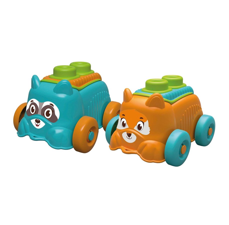 Baby Spielzeug - Clementoni Baby Soft Clemmy Blocks Bucket Dog - 17904