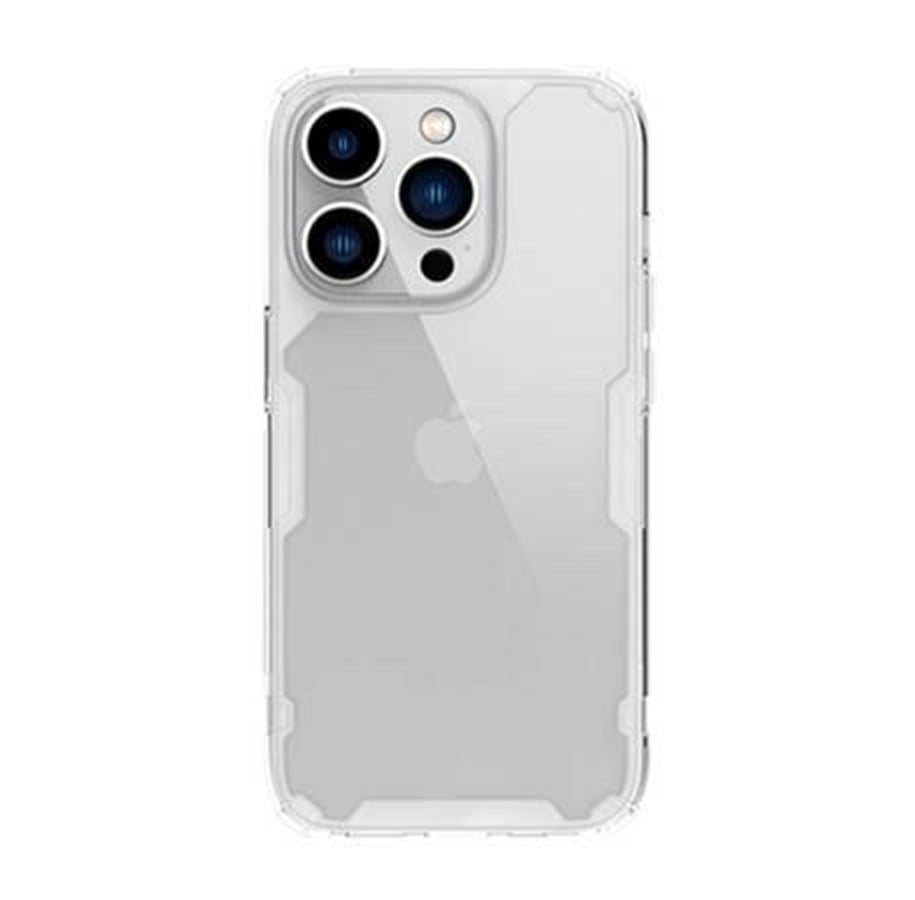 Handys - Cover & Cases - Nillkin Case  Nature TPU Pro for Apple iPhone 14 Pro Max (White) - 6902048248557