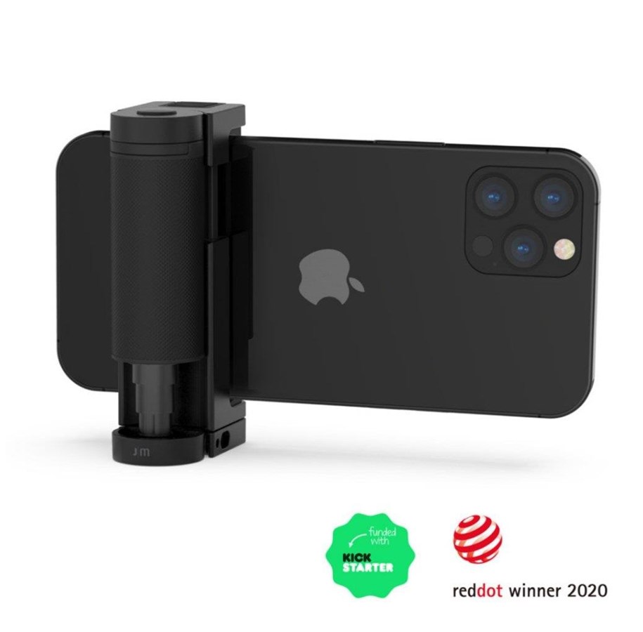 Handys - Anderes Zubehör - Just Mobile Shutter Grip 2 smart camera control for your smartphone - Black - GP-200BK