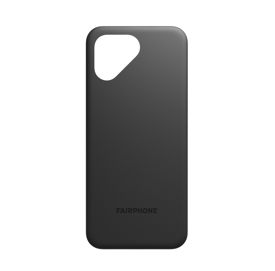 Handys - Anderes Zubehör - Fairphone 5 Back Cover - Matte Black (spare part) - F5COVR-1ZW-WW1