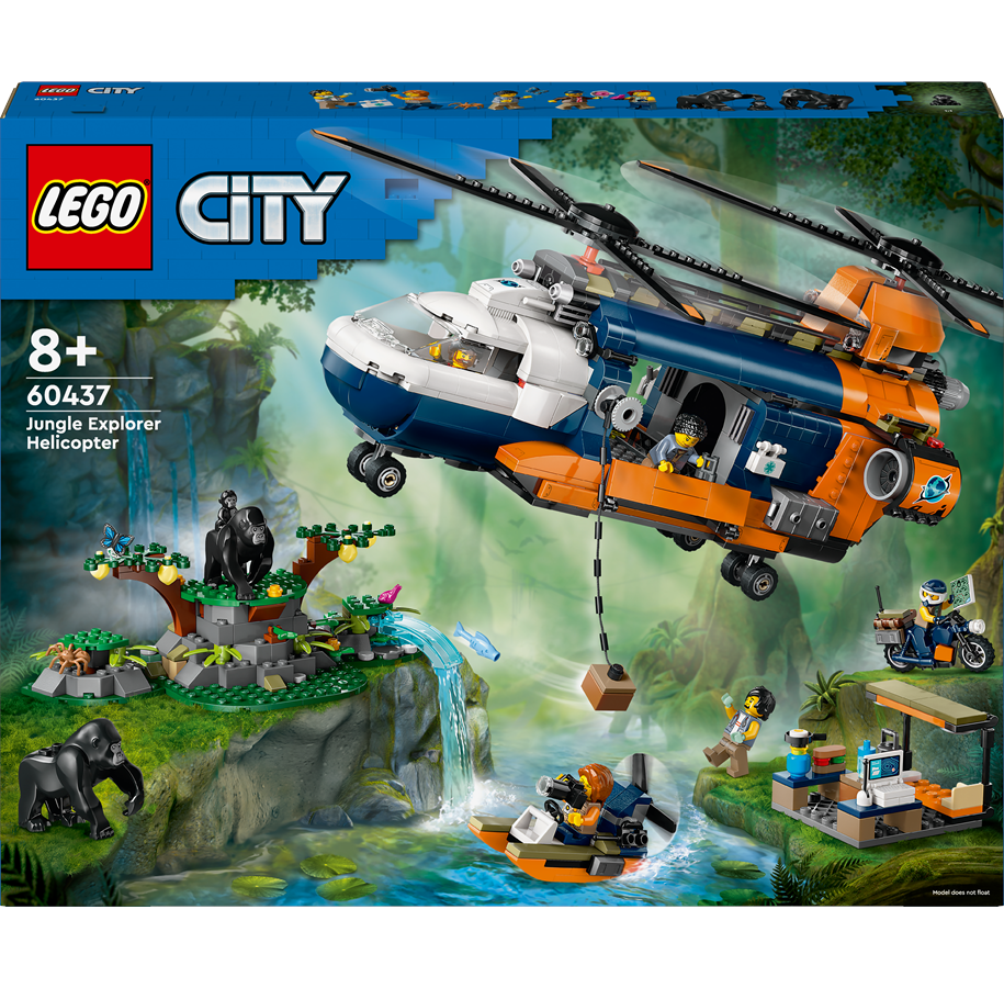 LEGO®  - LEGO City 60437 Dschungelforscher-Hubschrauber - 60437