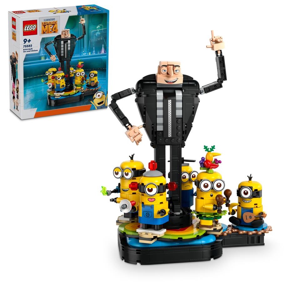 LEGO®  - LEGO Despicable Me 75582 Gru und die Minions aus ® Steinen - 75582