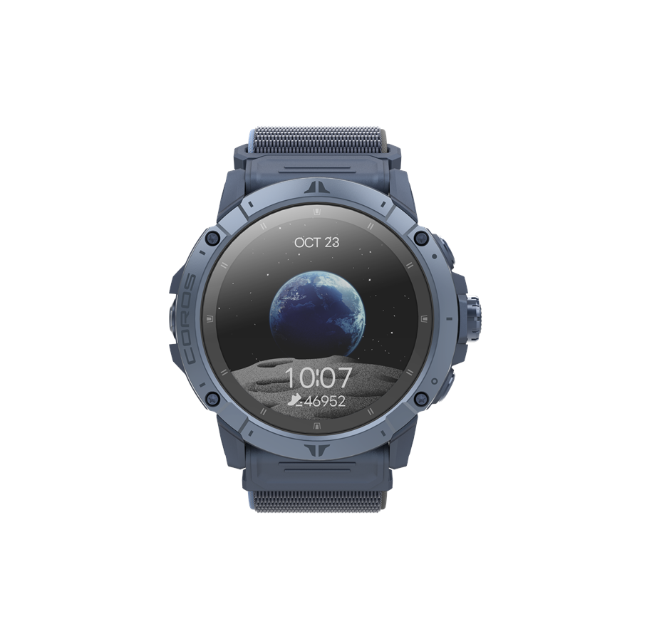 Smartwatches, Pulsuhren, Sportuhren & Schrittzähler - COROS Vertix 2S Earth - Navy - WVTX2S-EAR