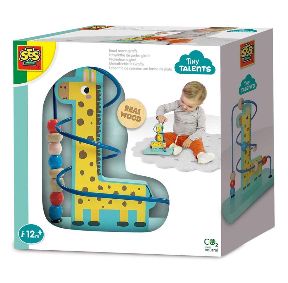 Baby Spielzeug - Tiny Talents - Motor Skills Spiral Giraffe - 13119