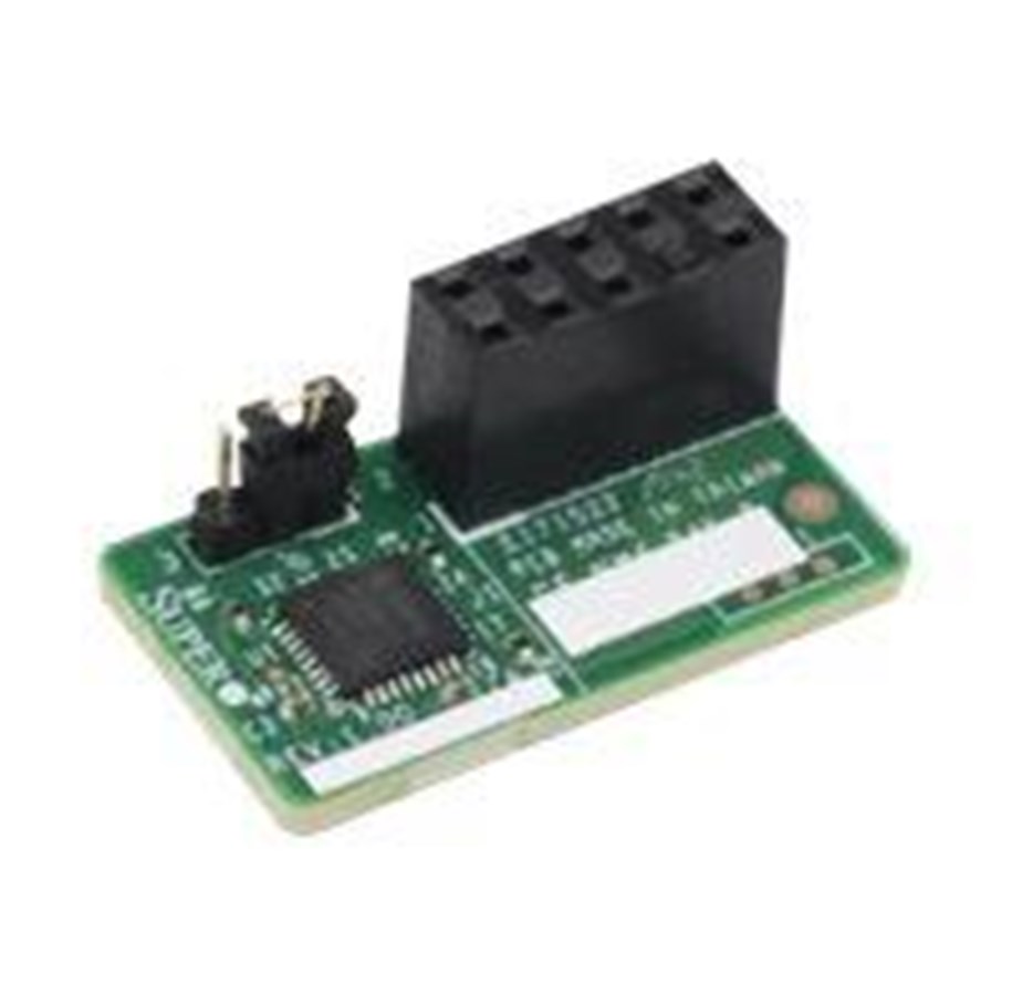 Systemzubehör - Supermicro Add-on Module AOM-TPM-9670V-S - Trusted Platform Module (TPM) 2.0 - AOM-TPM-9670V-S-O