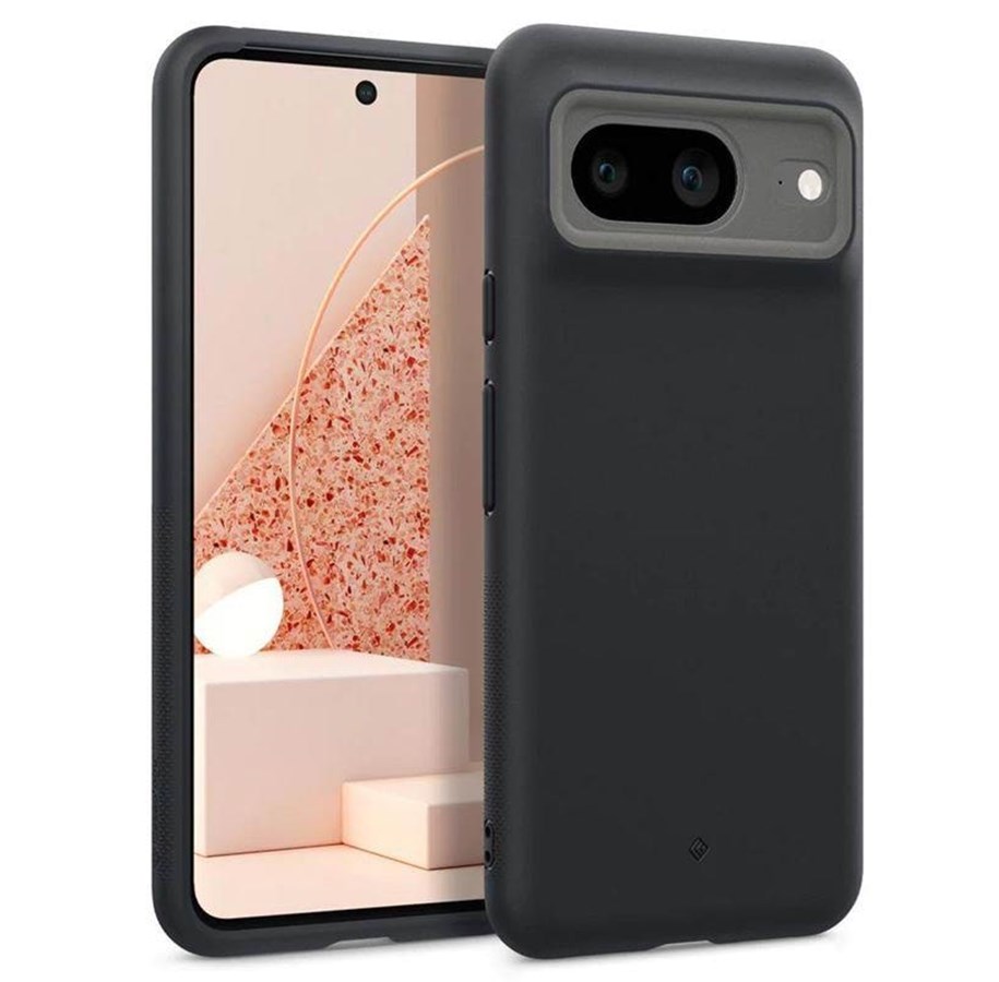 Handys - Cover & Cases - Spigen Caseology Nano Pop - black sesame - Google Pixel 8 - ACS06301