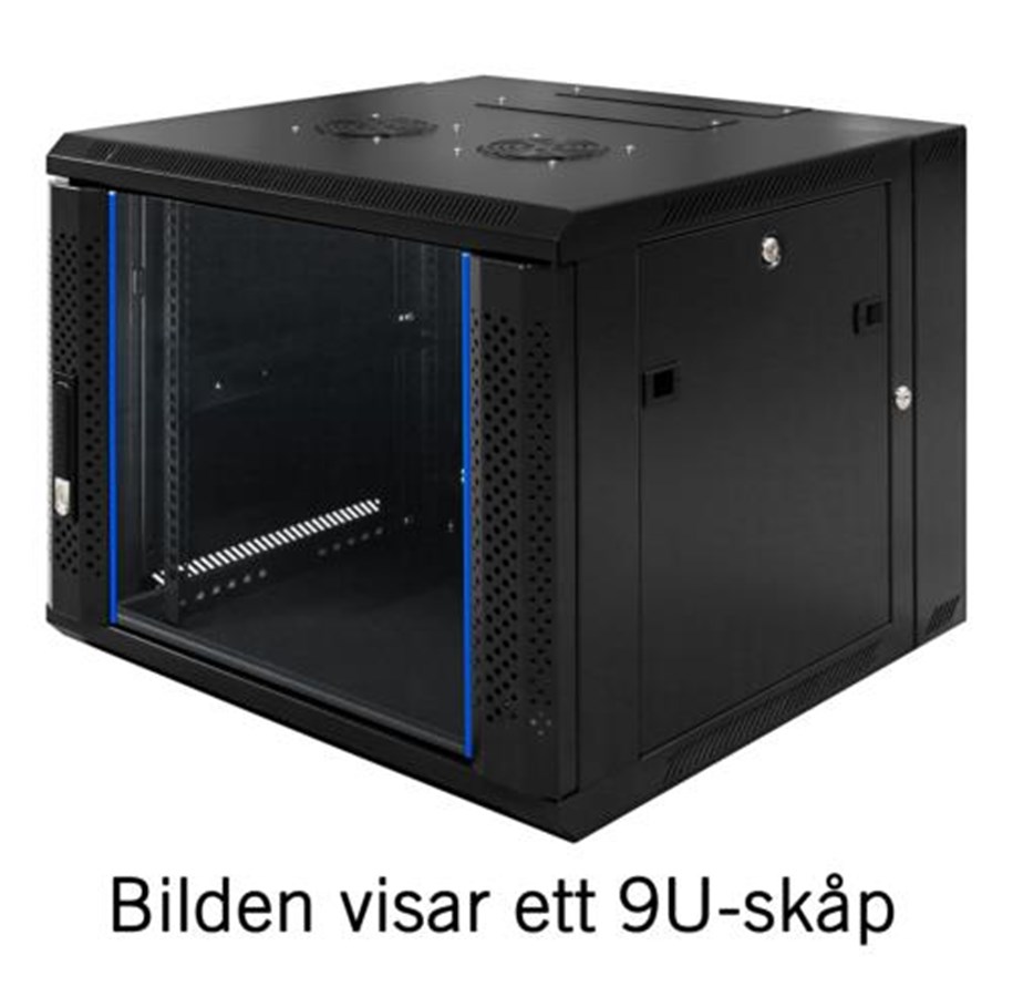 Rack-Gehäuse - TOTEN ZS66066001 - 6U - Wall Mount Rack Cabinet - ZS66066001