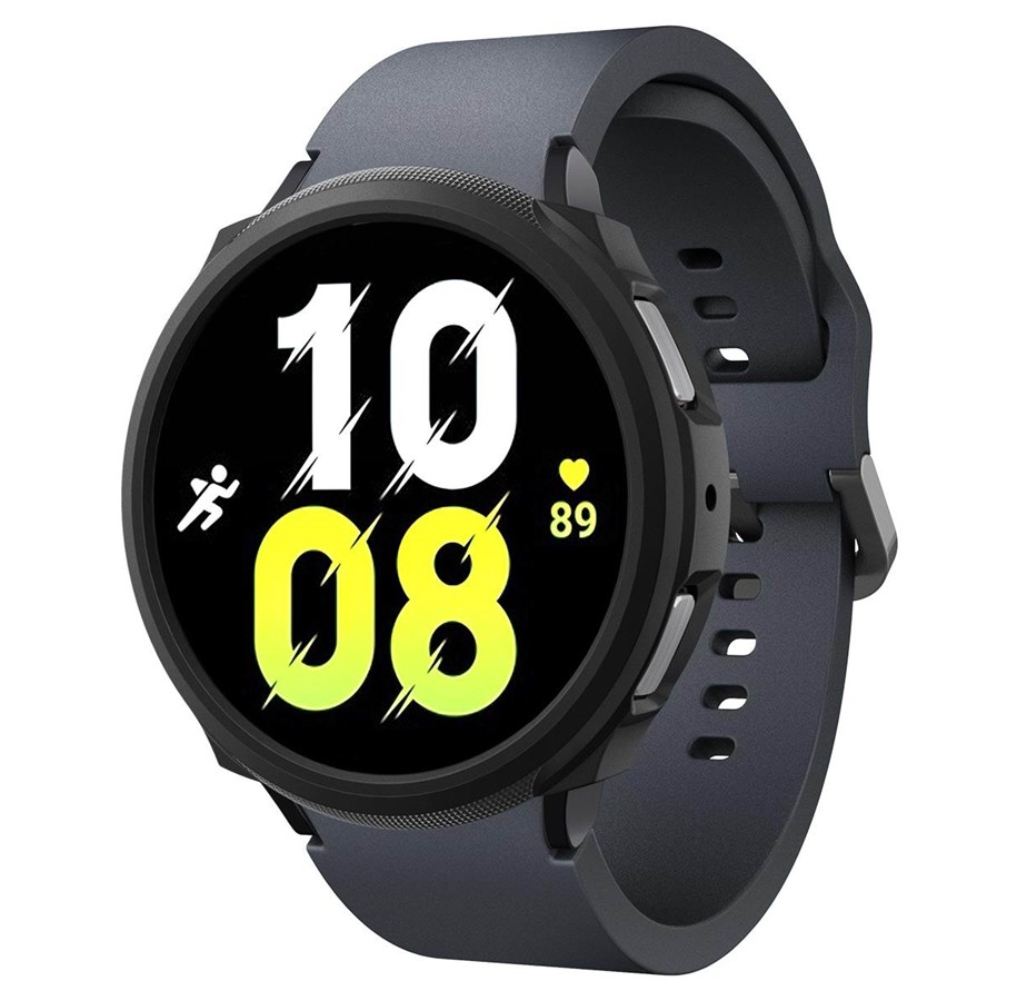 Smartwatch - Accessories - Spigen Liquid Air - matte black - Samsung Galaxy Watch6 40mm - ACS06393