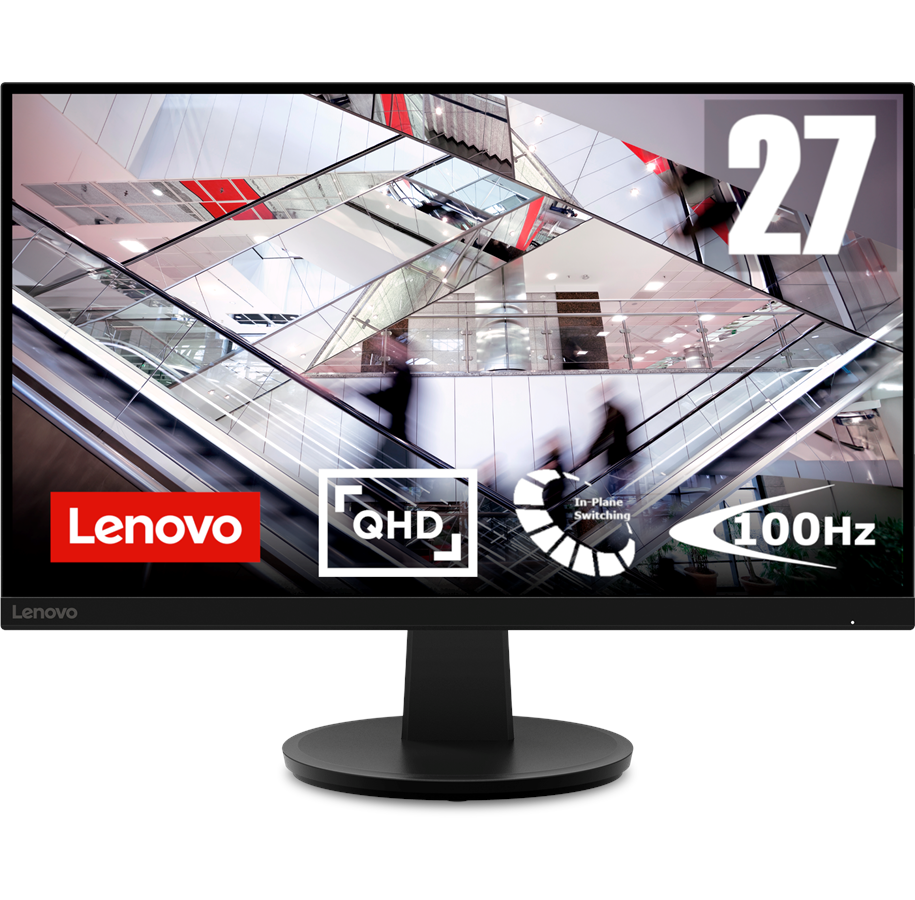 Bildschirm - 27" Lenovo N27q - 2560x1440 (QHD) - 100Hz - IPS - 67C2GAC1EU