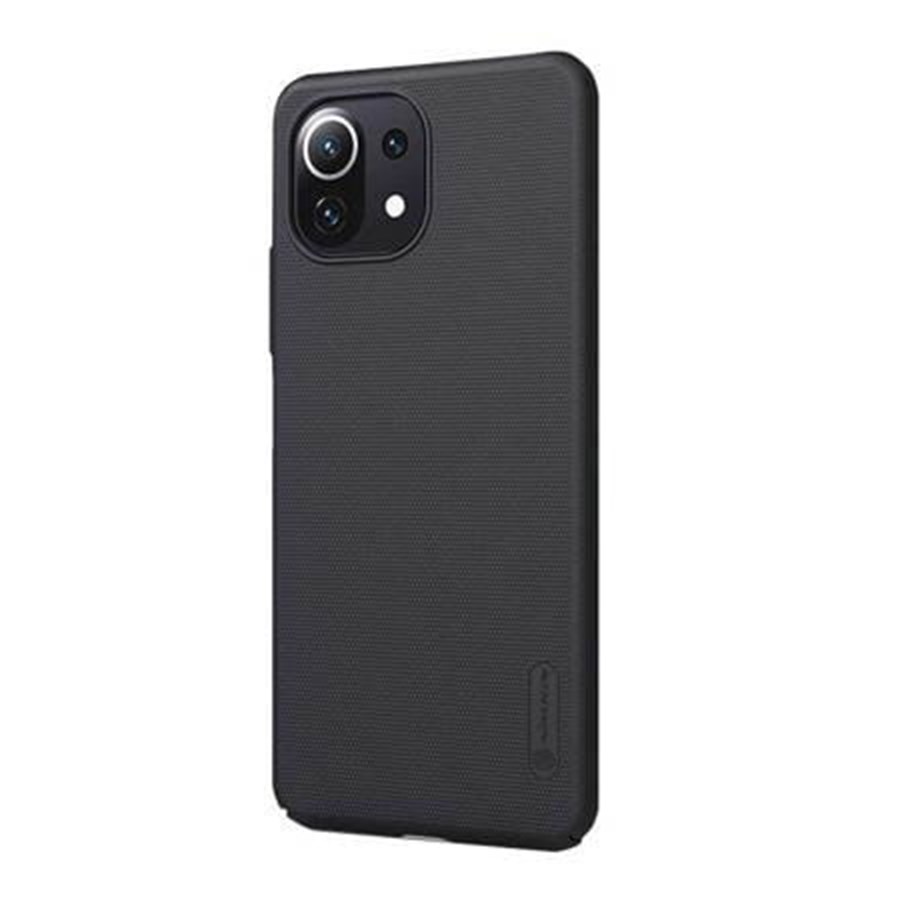 Handys - Cover & Cases - Nillkin Super Frosted Shield case for Xiaomi 11 Lite 4G/5G (black) - 6902048214620