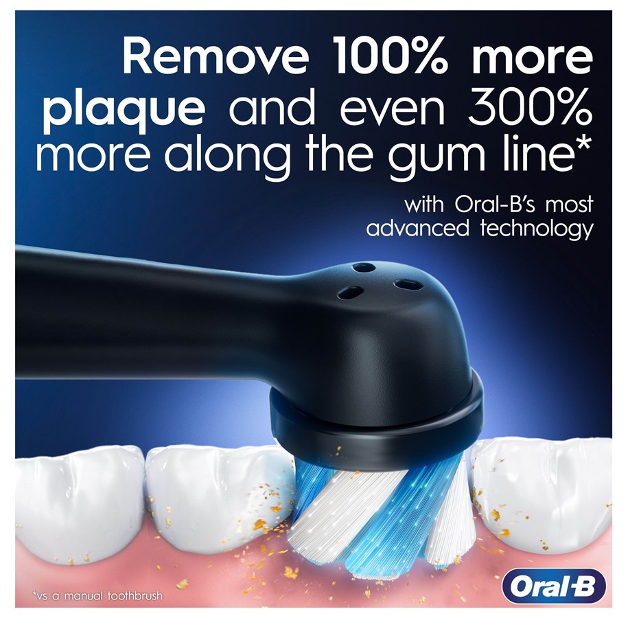 Oral-B Elektrische Zahnbürste iO9 Duo Black Onyx / Rose Quartz