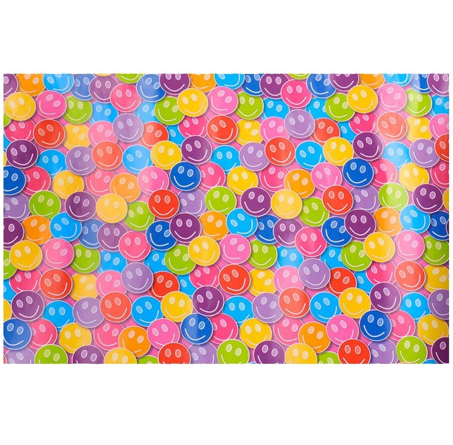 Hobby-Zubehör - Rotolux Wrapping paper smiley face 3 m - LOBBES201955901