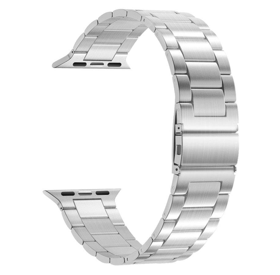Smartwatch - Accessories - Lippa Apple Watch Link Bracelet 38/40/41 - Silver - LPAW092