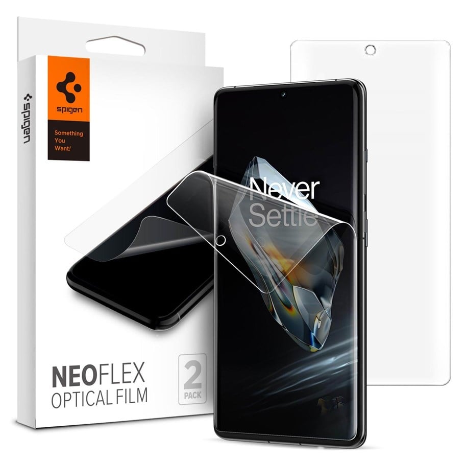 Handys - Schutzfolie - Spigen Neo Flex 2 Pack - OnePlus 12 - AFL07582