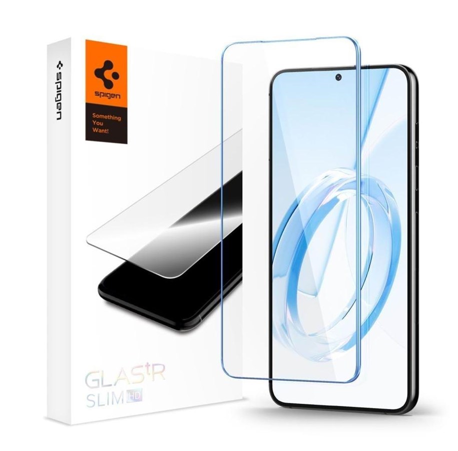 Handys - Schutzfolie - Spigen Glass tR Slim HD (1P) Transparency - Samsung Galaxy S23+ - AGL05955