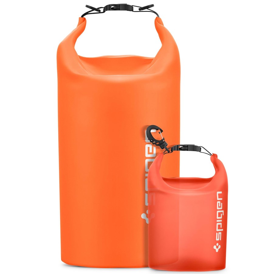 Kamerataschen - Spigen Aqua Shield WaterProof Dry Bag 20L + 2L A630 - sunset orange - AMP06025