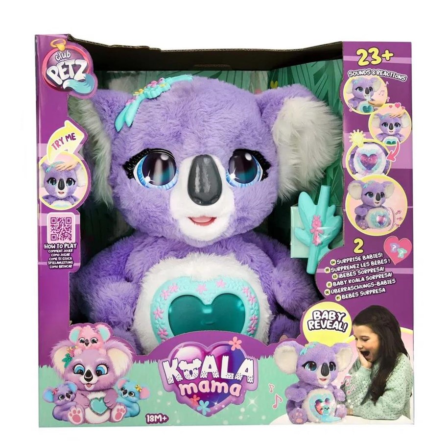 Plush - Club Petz Koala Mama 35 cm - 281-921160