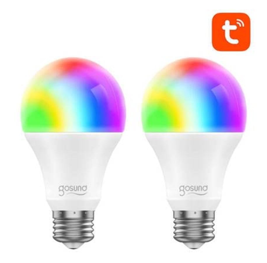 Smart-Home - Gosund Smart Bulb LED WB4 (2-pack)  (RGB) E27 - WB4-2pcs