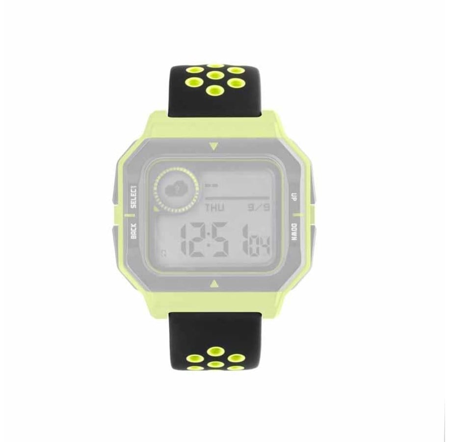 Smartwatch - Accessories - FIXED Silicone Smartwatch Strap Universal 22mm BlackLime - FIXSST-22MM-LIBK