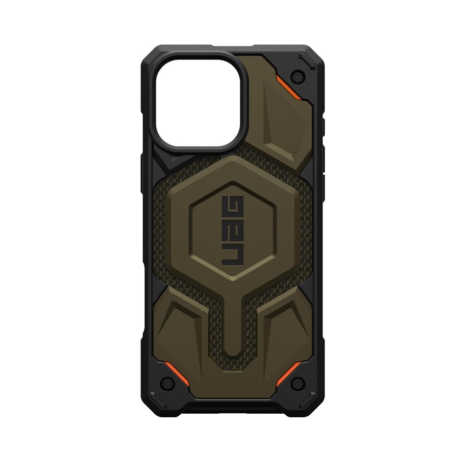 Handys - Cover & Cases - UAG Monarch Pro Magsafe Kevlar Element Green - iPhone 16 Pro Max - 11445711397B