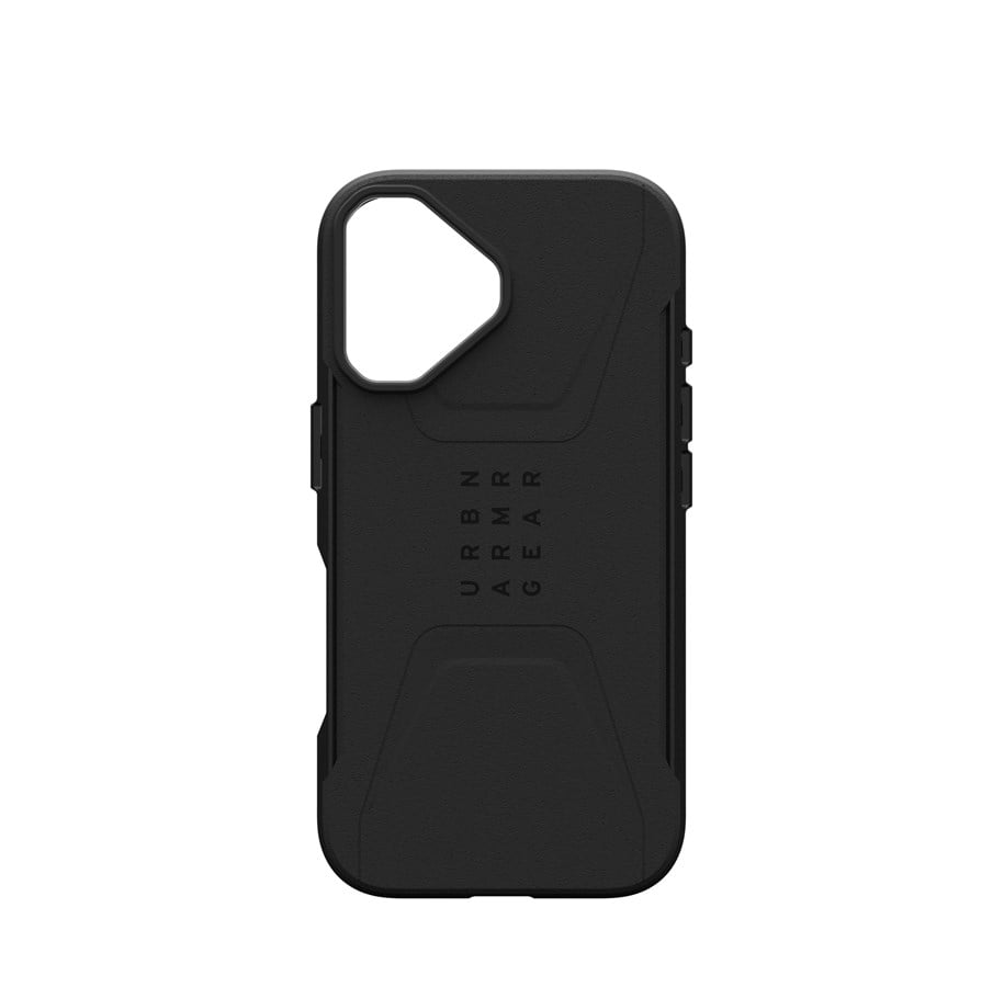 Handys - Cover & Cases - UAG Civilian Magsafe Black - iPhone 16 - 114446114040