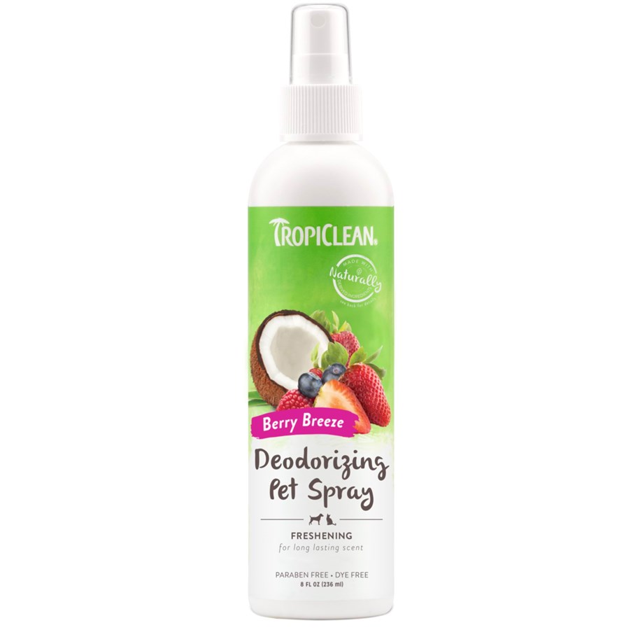 Hunde - Tropiclean Berry Breeze Deodorizing Pet Spray 236ml - 61814