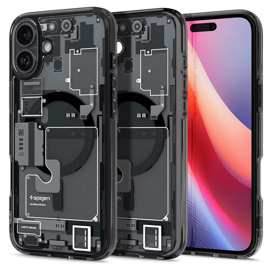 Handys - Cover & Cases - Spigen Ultra Hybrid MagSafe - zero one - iPhone 16 - ACS08208