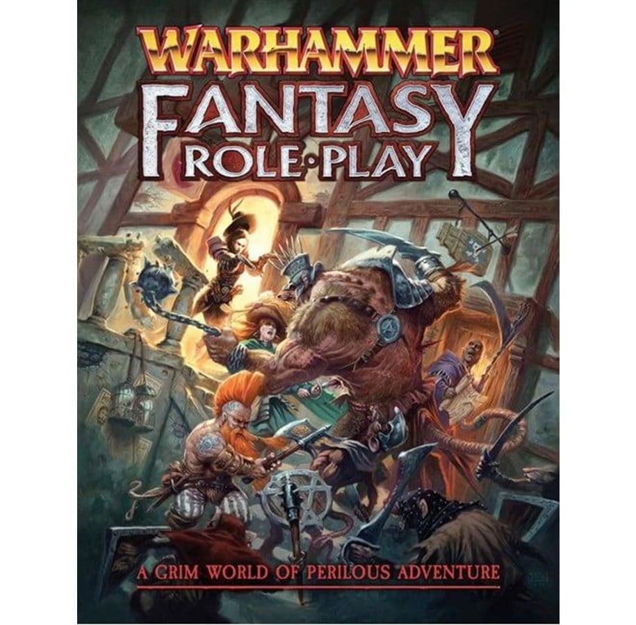 Brettspiele - Warhammer - Fantasy Role Play - 4th Edition Rulebook - CB72400
