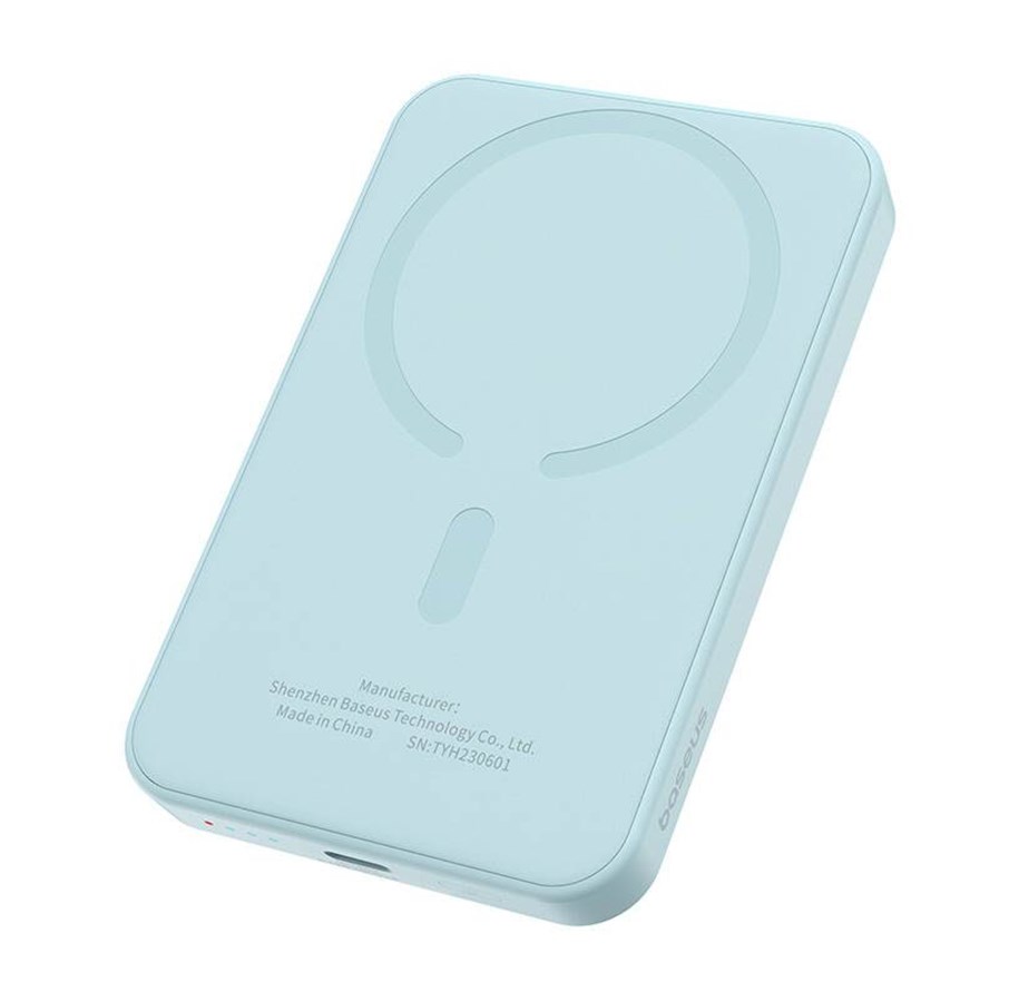 Powerbank (Akku) - Baseus Magnetic Mini Powerbank 5000mAh 20W (Blue) - 5000 mAh - P10022107313-00