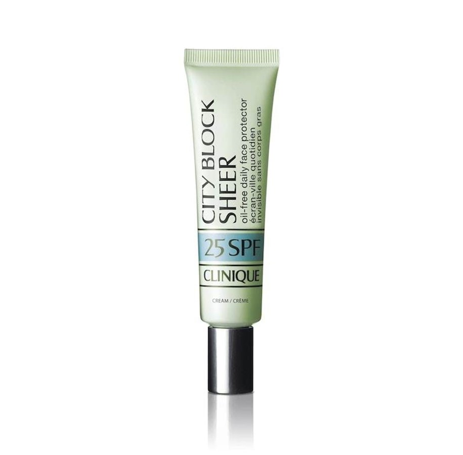 Gesichtspflege - Clinique City Block Sheer Oil-Free Daily Face Protector Broad Spectrum SPF 25 - 020714288594