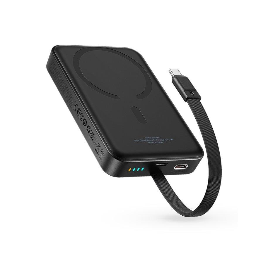 Powerbank (Akku) - Baseus Powerbank Magnetic Mini 10000mAh USB-C 30W MagSafe (black) - 10000 mAh - P1002210B113-00