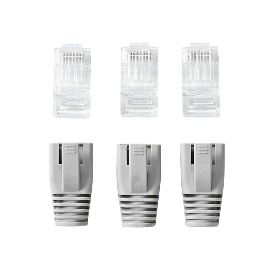 Netzwerk - Kabel - Nedis network connector - grey - Grau - CCBW89360GY