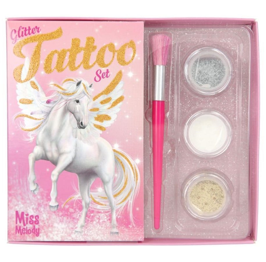 Kreativ-Spiele - Miss Melody Glitter Tattoo Set - 412032